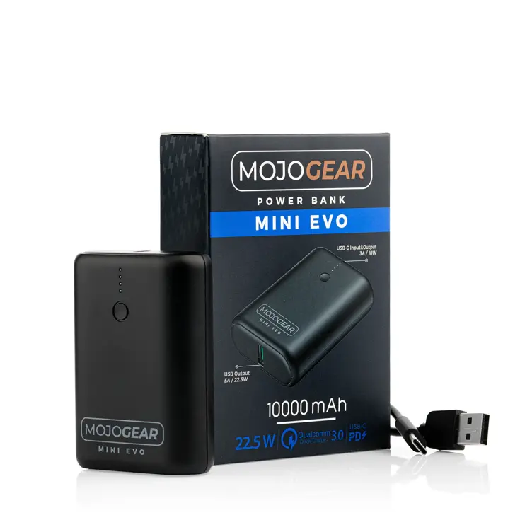 MOJOGEAR MINI EVO 10.000 mAh Powerbank
