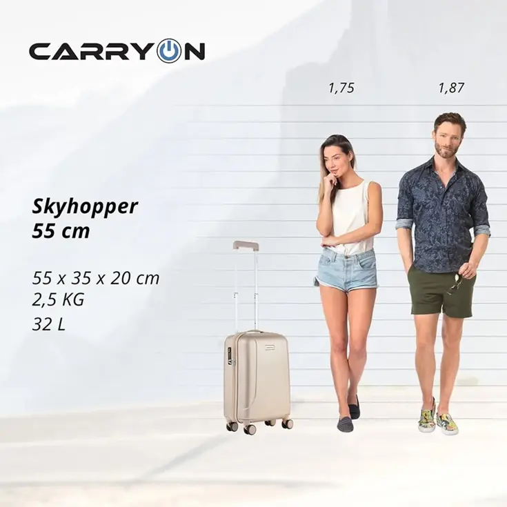CarryOn Skyhopper 55cm koffer 32 L