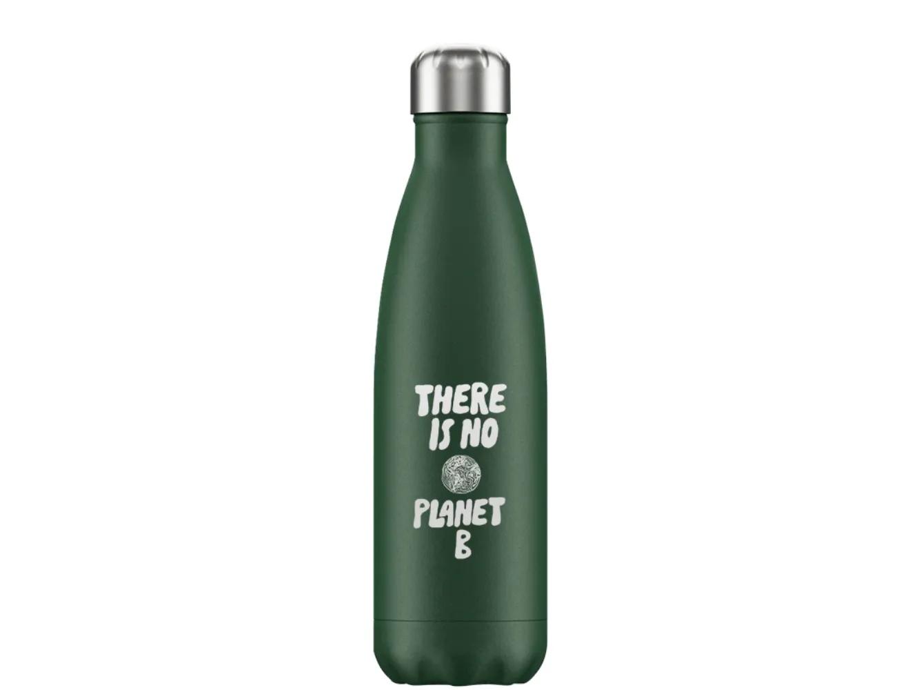Flaske  500 ml RVS Drinkfles  Donker Groen main product image
