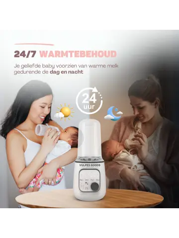 Flessenwarmer PRO 10in1 - Incl schoonmaakset