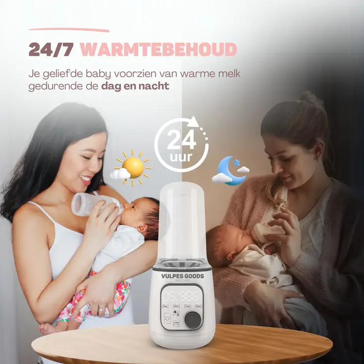 Flessenwarmer PRO 10in1 - Incl schoonmaakset