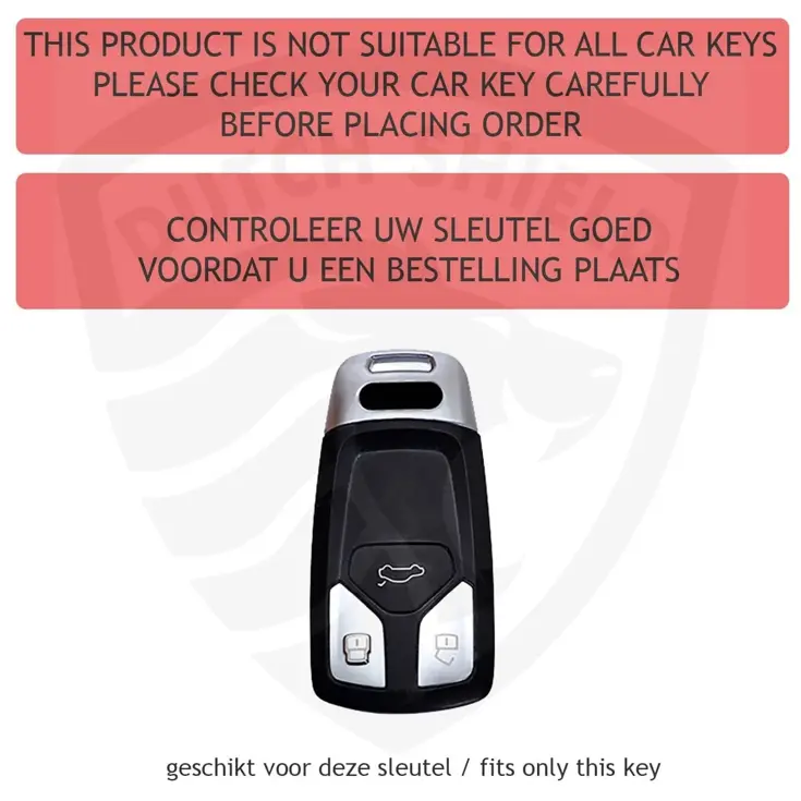 TPU Sleutelhoesje voor Audi clear 4