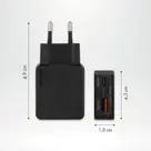 Ultra Slim GaN Charger 45W - USB-A + USB-C
