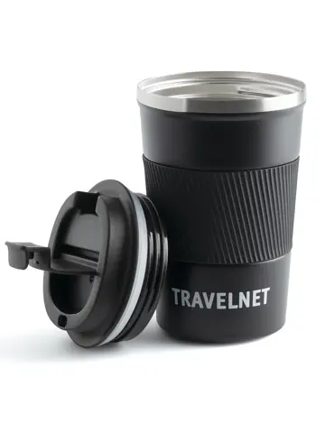 Travelnet thermosbeker voor onderweg - 380 ml