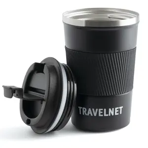 Travelnet thermosbeker voor onderweg - 380 ml