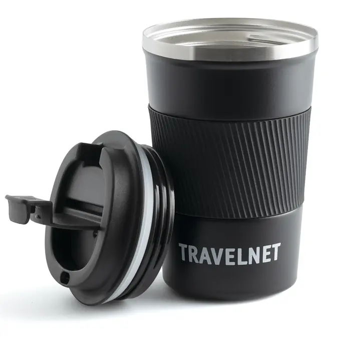 Travelnet thermosbeker voor onderweg - 380 ml