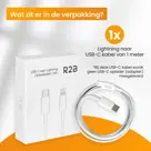 R2B USB-C naar Lightning Kabel - 1 Meter