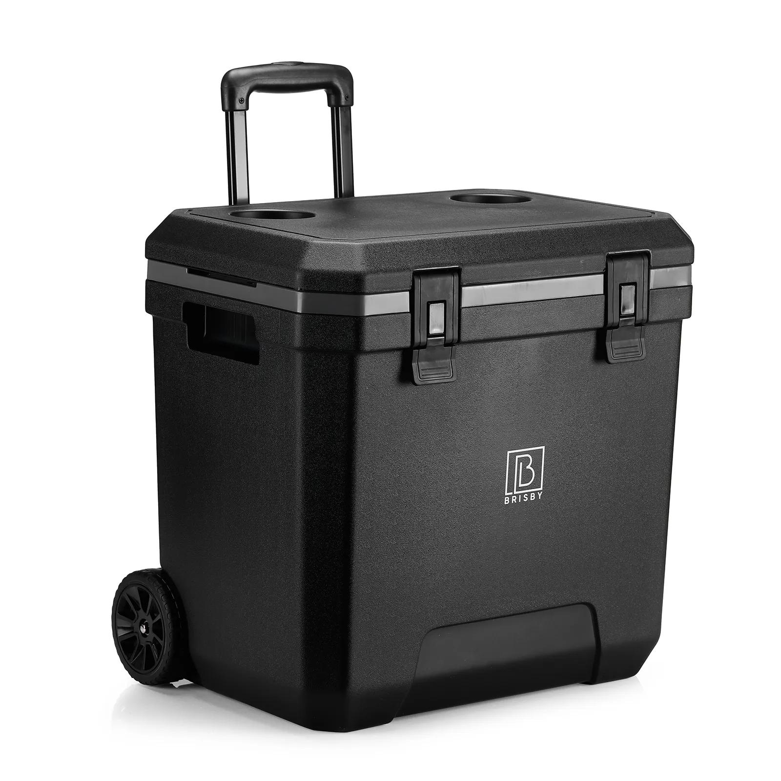Brisby  Koelbox Met Wielen 40L  Zwart