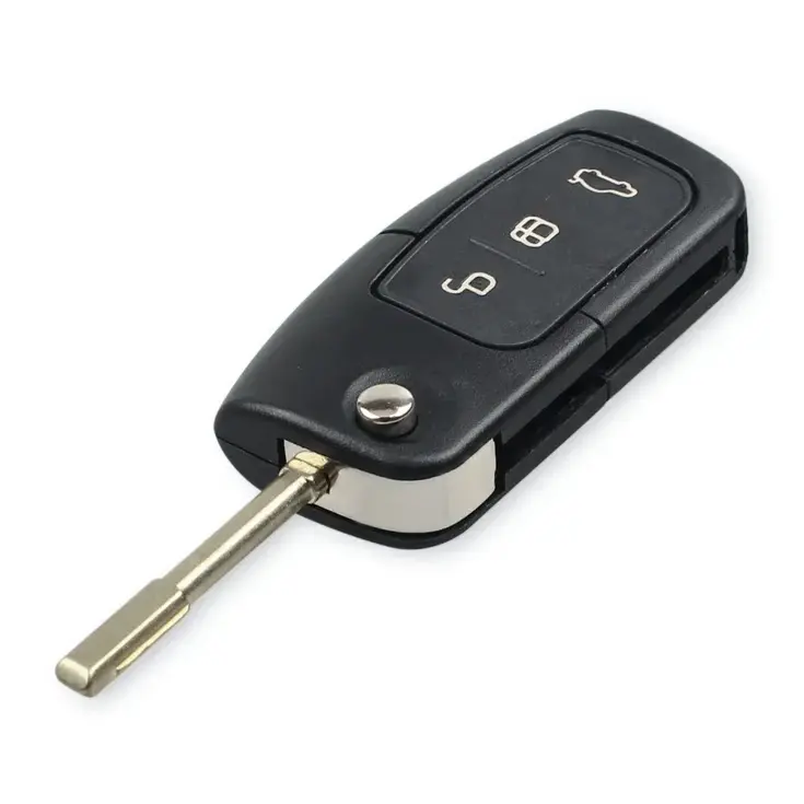 Klapsleutelbehuizing 3 knops geschikt voor Ford