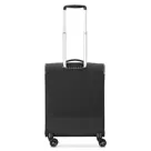 Roncato lite soft 4 wheel cabin trolley Zwart