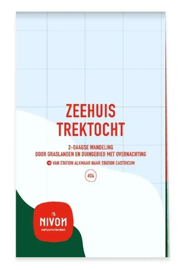 Nivon Trektochtkaart 04 Zeehuis