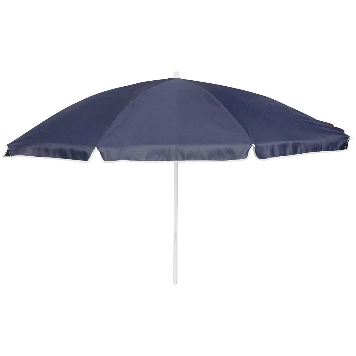Bo-camp  Parasol Met knikarm Ø 165 cm  Blauw