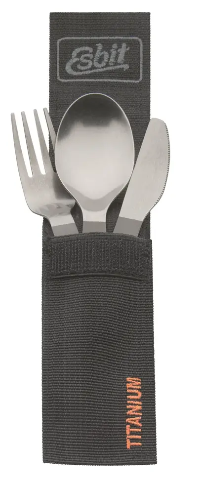 Camping Bestek 3-delig - Titanium