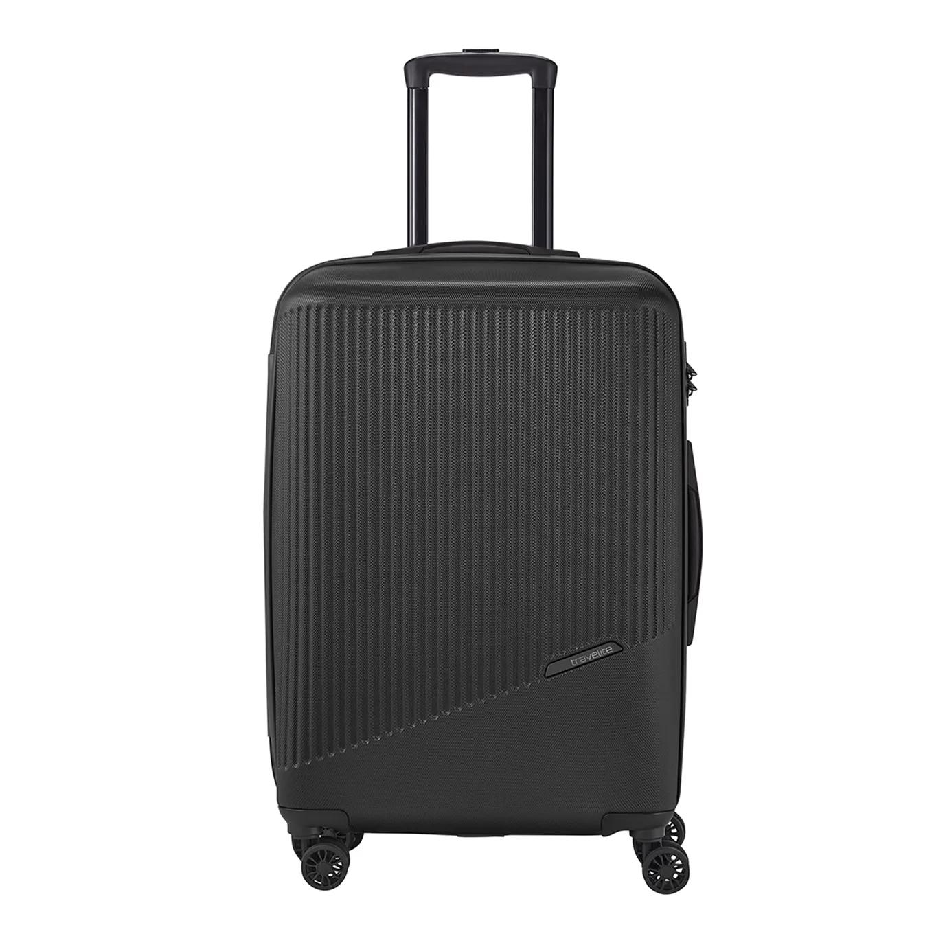 Travelite  Bali 4 Wiel Trolley M black Zwart  Zwart main product image