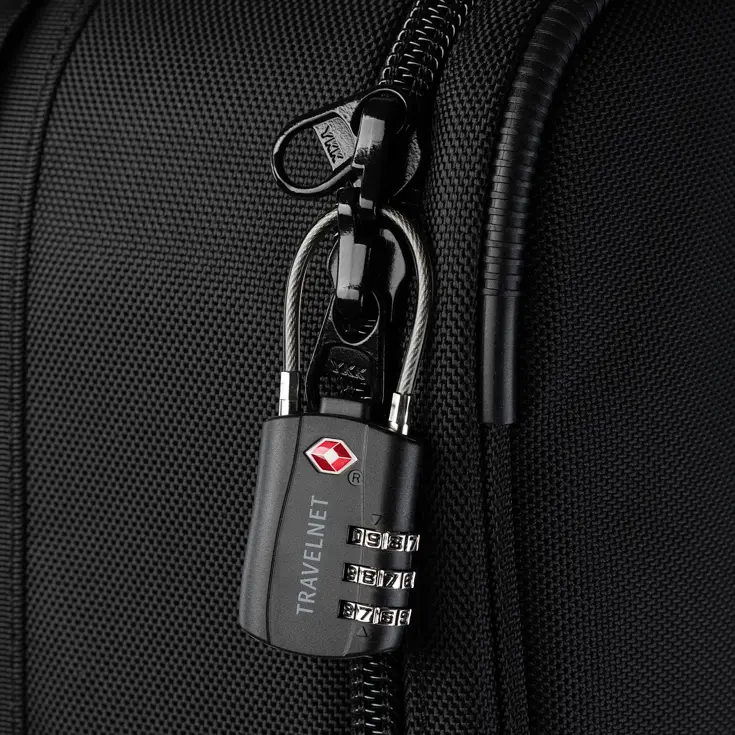 Travelnet TSA Reisslot met Cijfercode Set van 4