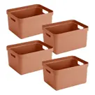 Sigma home - Opbergbox - 32L terra - 4-delig