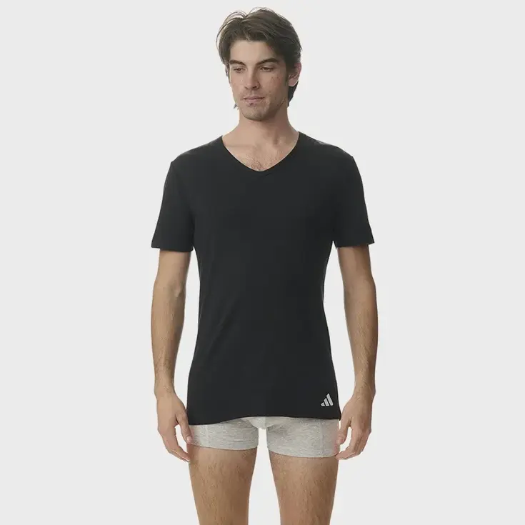 Adidas - Active 2-Pack V-hals Shirts - Heren