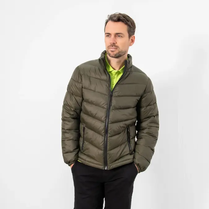Heren Puffer Jacket Cappuccino Italia