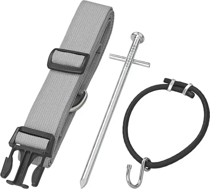 ProPlus Stormbandset - 2x2.90m - Grijs