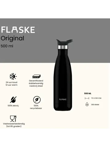 Drinkfles RVS 500 ml