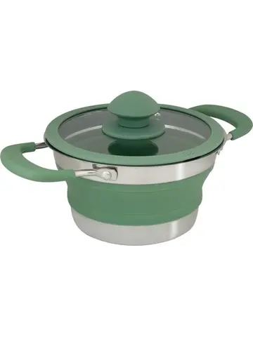 Eurotrail Opvouwbare Pan met deksel S