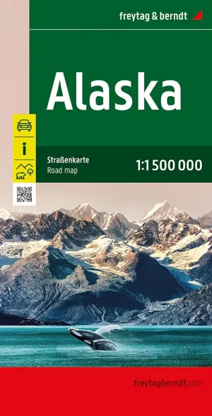Wegenkaart Alaska