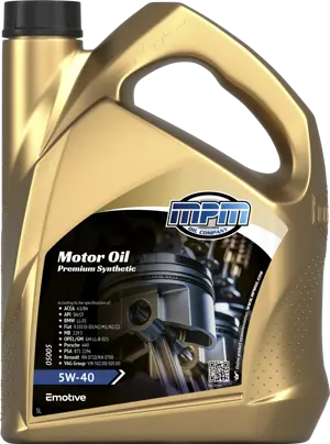 motorolie 5w40 premium synthetic | 5 liter |