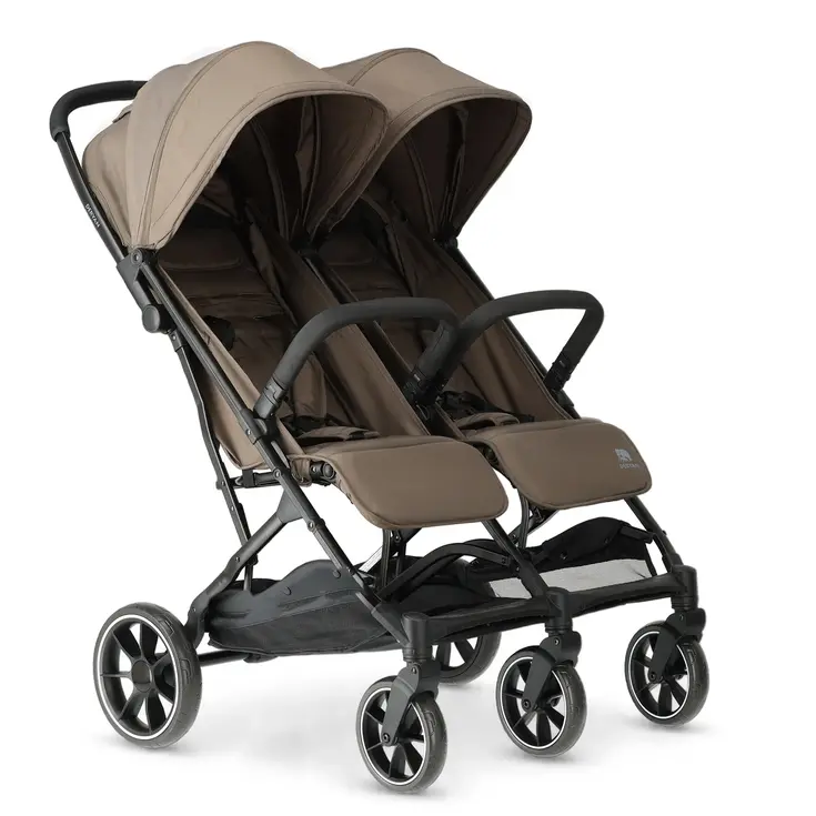 Luxe Rolo X2 XL Dubbele Buggy - Inklapbaar