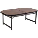 Bo-Camp Tafel Woodbine Ovaal 150x80 cm