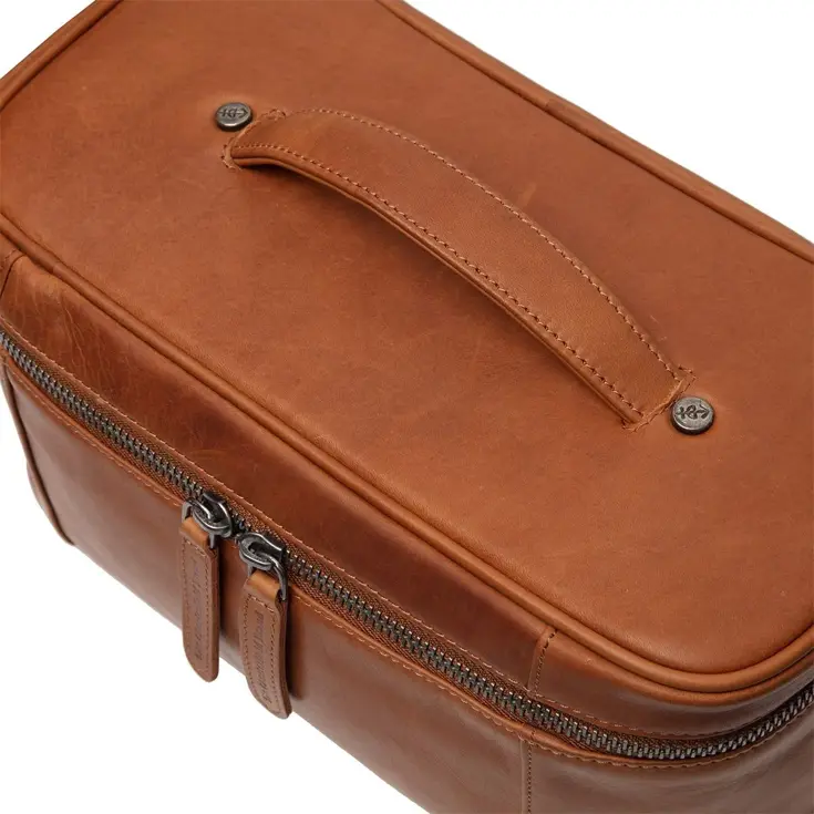 Chesterfield - Limone - Leren toilettas