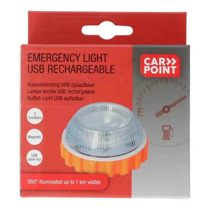Multifunctionele V16 LED Noodsignaal Lamp 360°