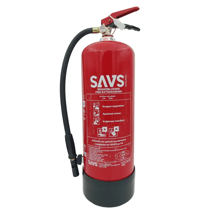 Brandblusser schuim 9L - PFAS en vorstvrij