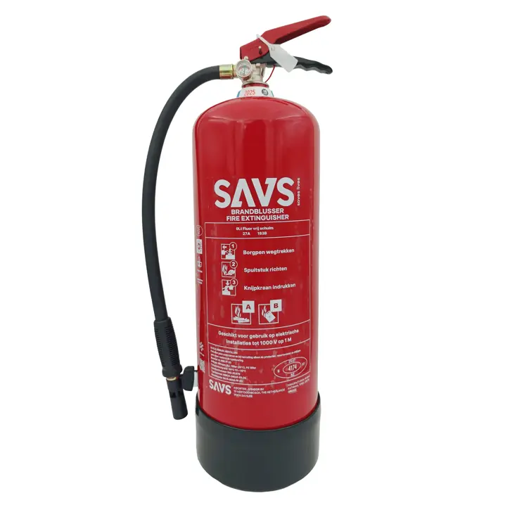 Brandblusser schuim 9L - PFAS en vorstvrij