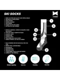 2 paar - Unisex - Skisokken