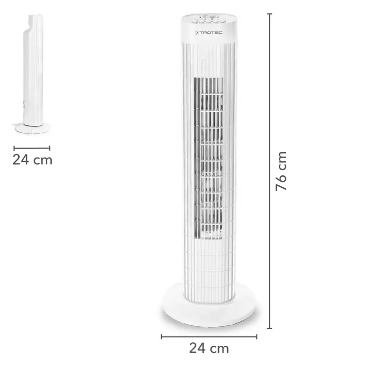 Torenventilator - TVE 30 T - 3 standen