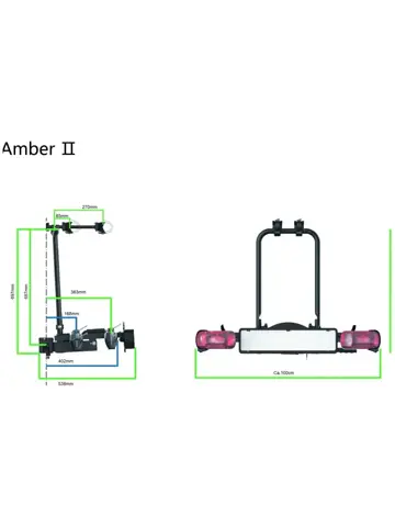 Pro-User fietsendrager Amber II