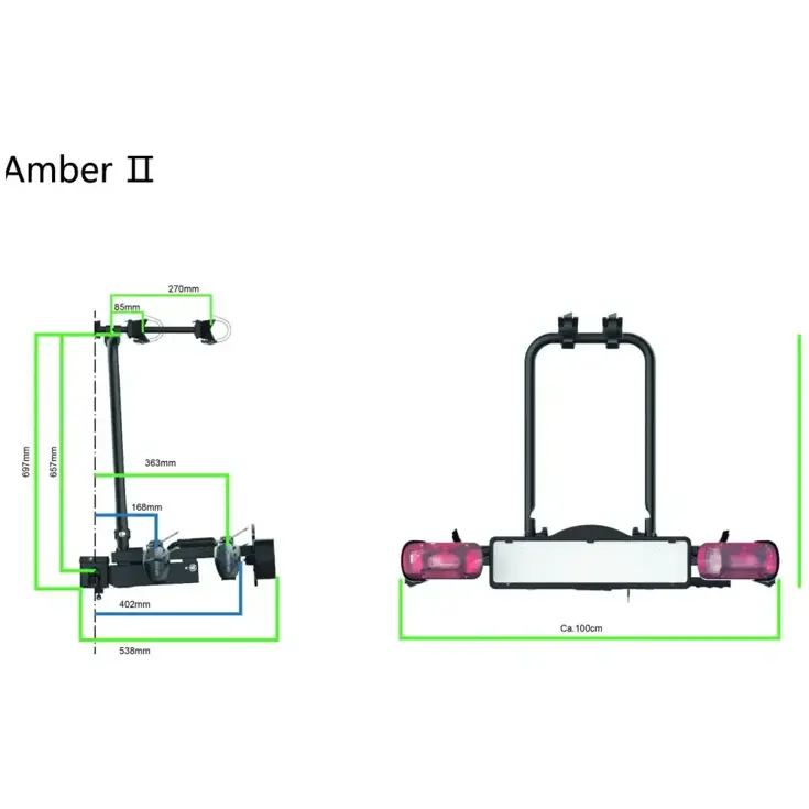 Pro-User fietsendrager Amber II