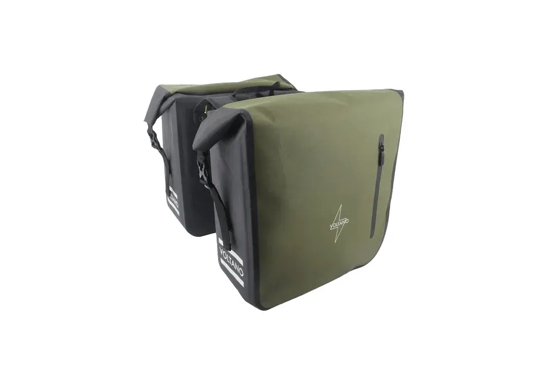 Voltano Dubbele Rolltop Fietstas 48 L
