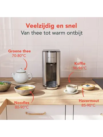 Heetwaterdispenser – 2.5L – RVS