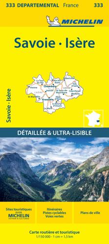 Wegenkaart Local 333 Isere - Savoie