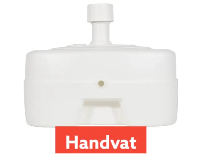 CUHOC Parasol Zwart Ø3m Met Voet En Hoes