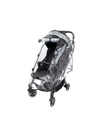 Premium Regenhoes - Kinderwagen - Kijkvenster
