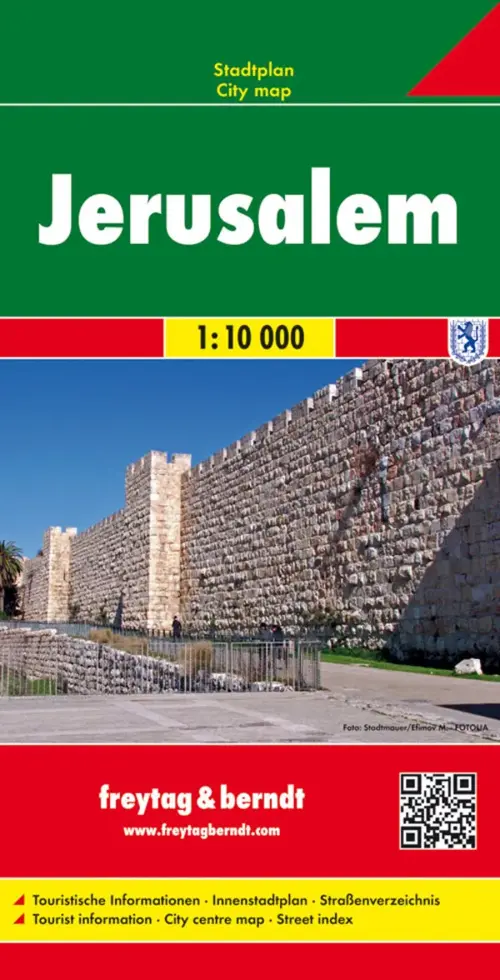 Stadsplattegrond Jeruzalem