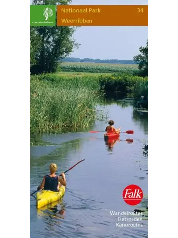 Falk wandelkaart SBB 34 Weerribben