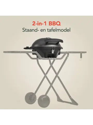 Elektrische BBQ – 2400W – Zwart