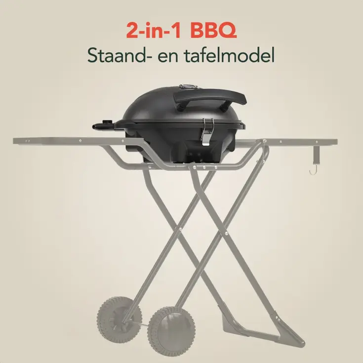 Elektrische BBQ – 2400W – Zwart