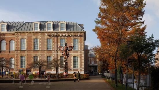 Gebouw van Wereldmuseum Leiden