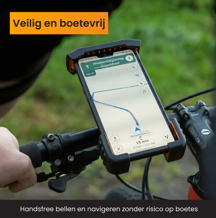 Robuuste Telefoonhouder Fiets & Motor