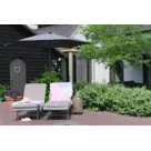 Parasol Luxe 6-ribs - Ø 300cm - antraciet