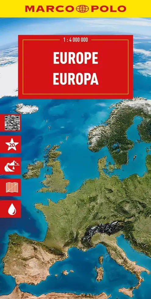 Wegenkaart Europa